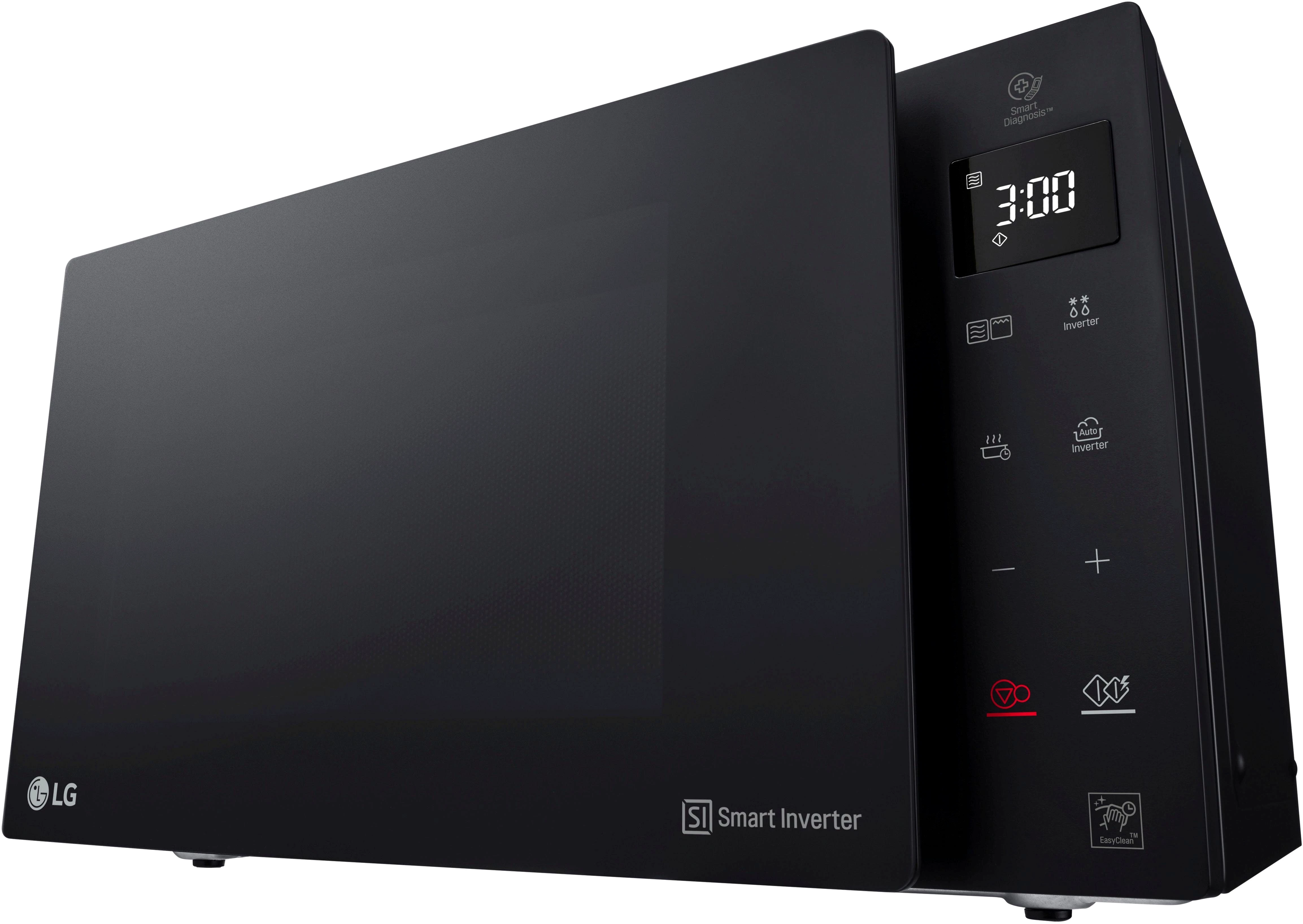 LG Mikrowelle MH 6535 GIS,  mit Quarzgrill, Smart Inverter Technologie & EasyClean, Grill, 25 l