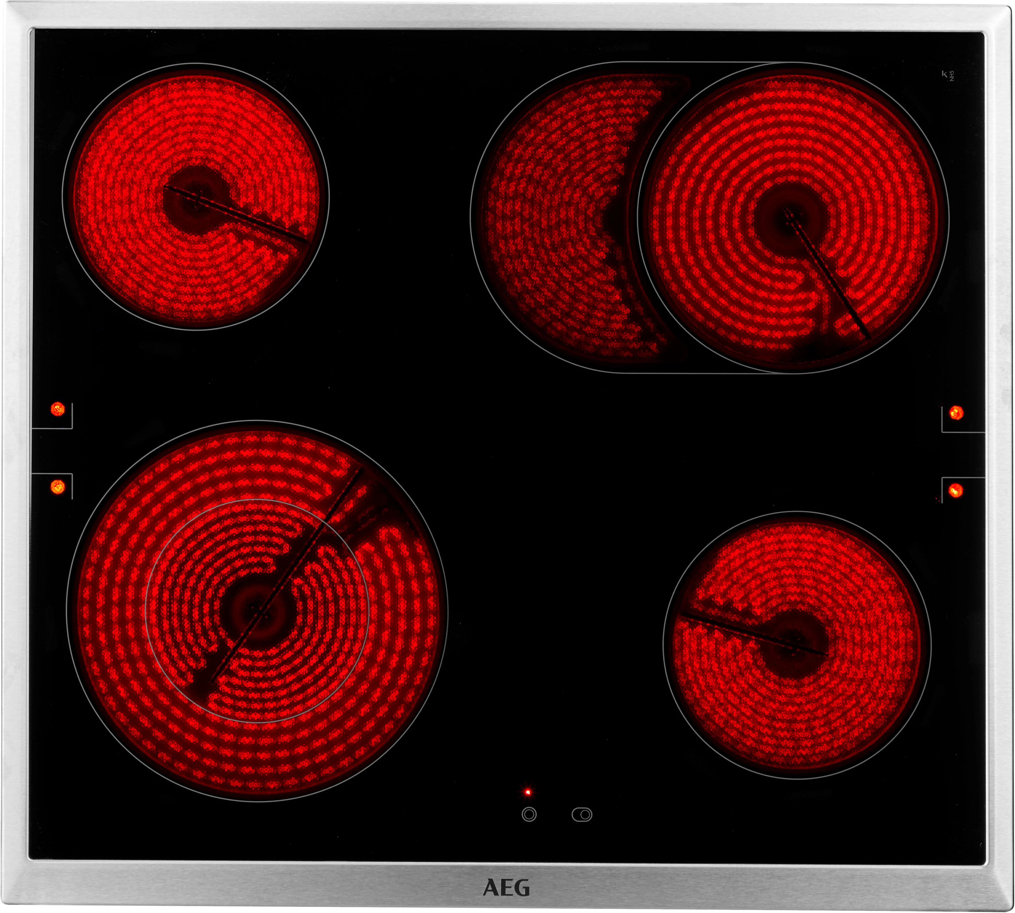 AEG Elektro-Herd-Set Serie 5000 HH25HSB, Aqua Clean