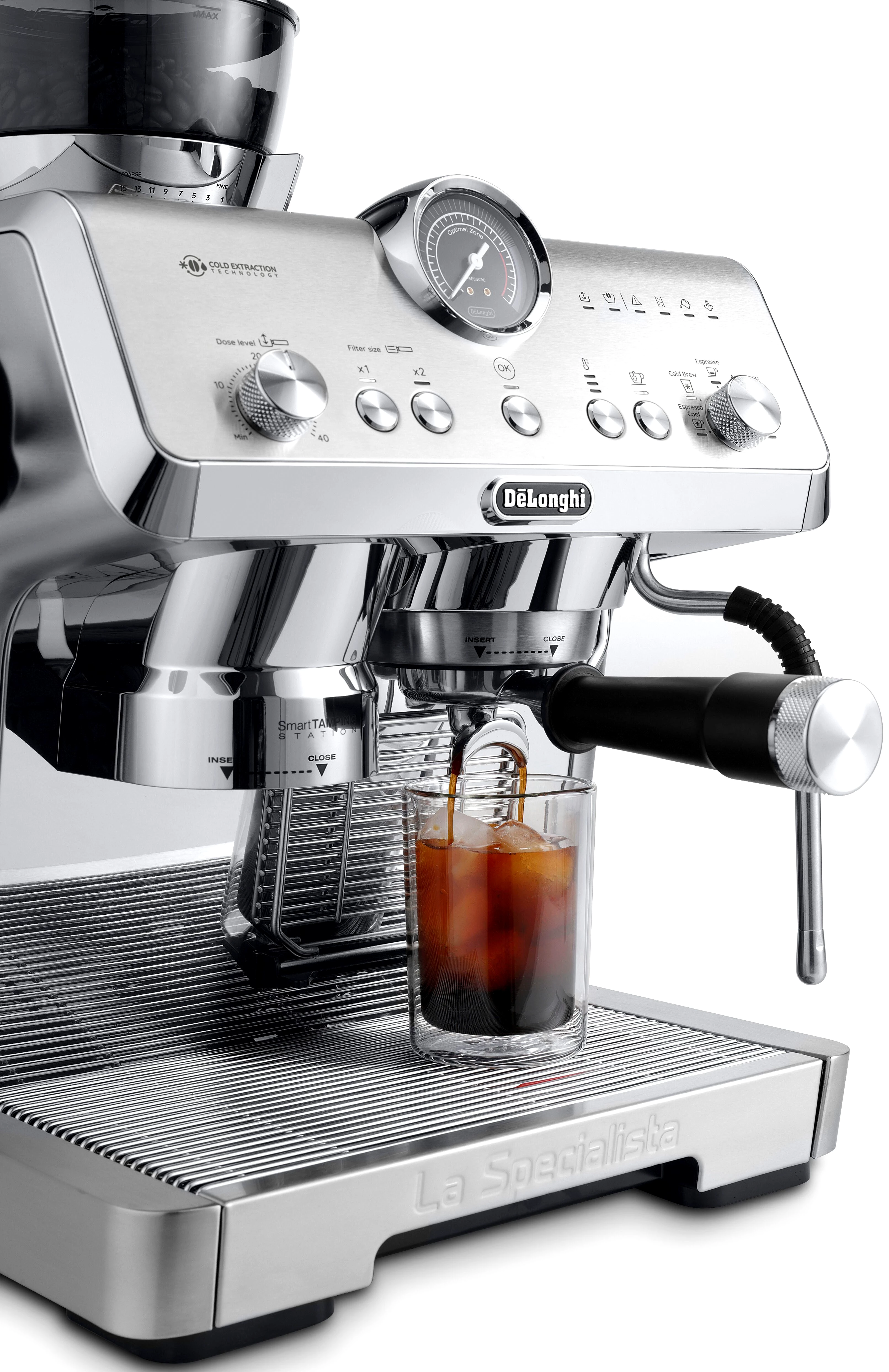 De'Longhi Espressomaschine La Specialista Opera EC9555.M - 5 Rezepte, 19 Bar & Smart Tamping