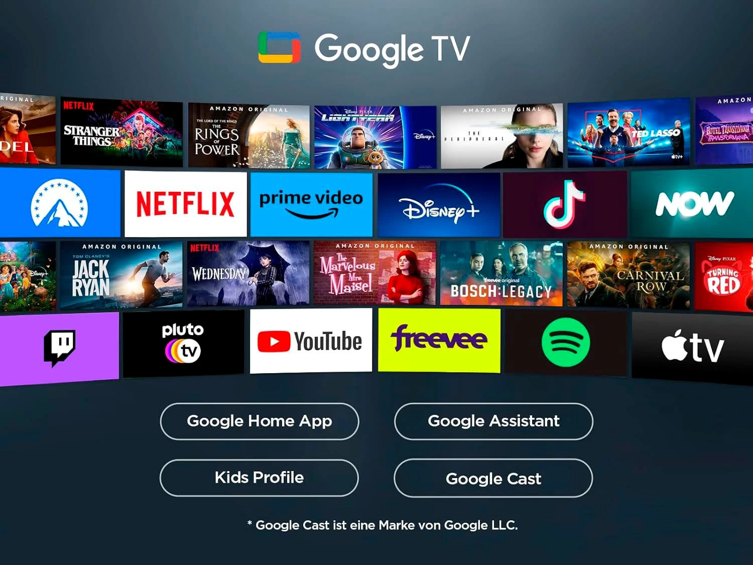 TCL 75V6CXB LED-Fernseher