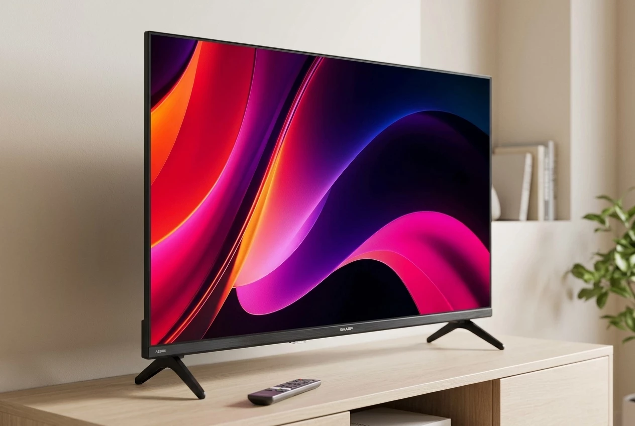 Sharp 1T-C32HE3x QLED-Fernseher (80 cm/32 Zoll, HD, Smart-TV)
