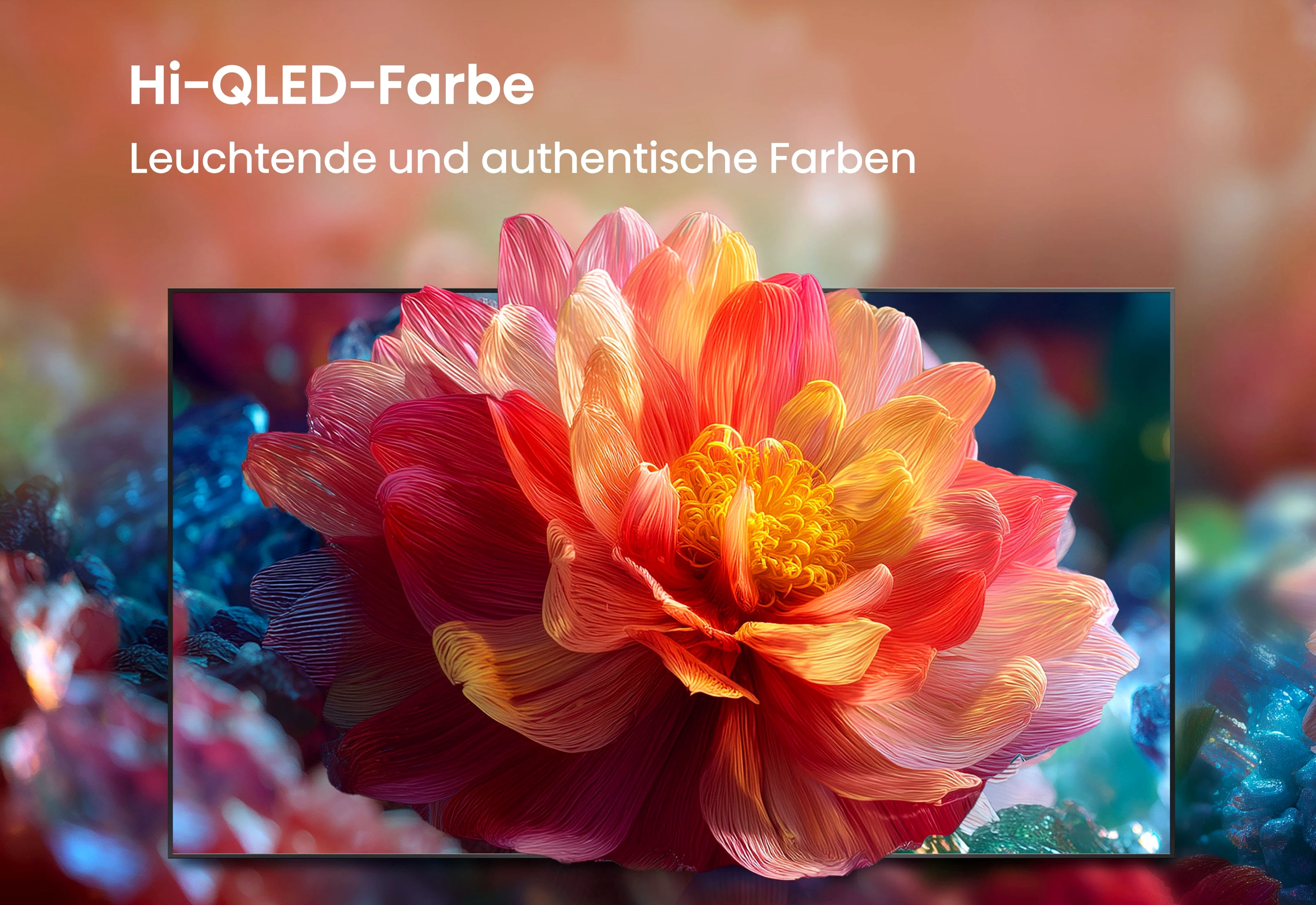 Hisense 43E7S QLED-Fernseher (108 cm/43 Zoll, 4K Ultra HD, Smart-TV)