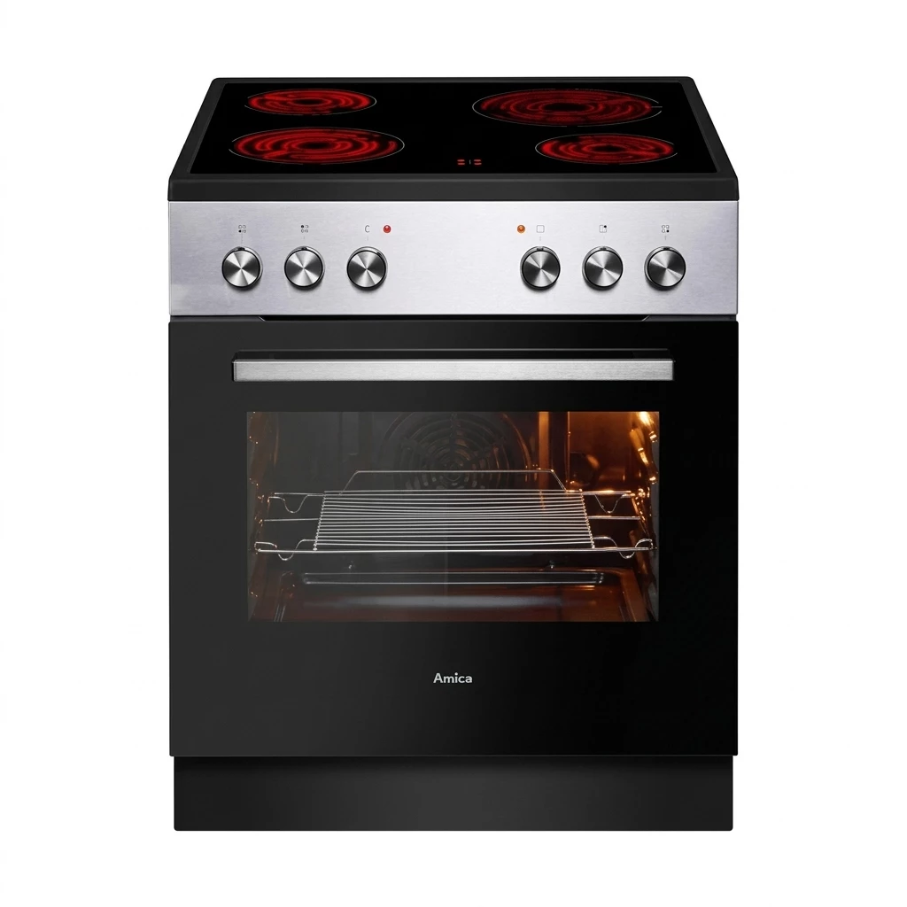 Amica Elektro-Herd-Set EHC 933 041 E, Steam Clean
