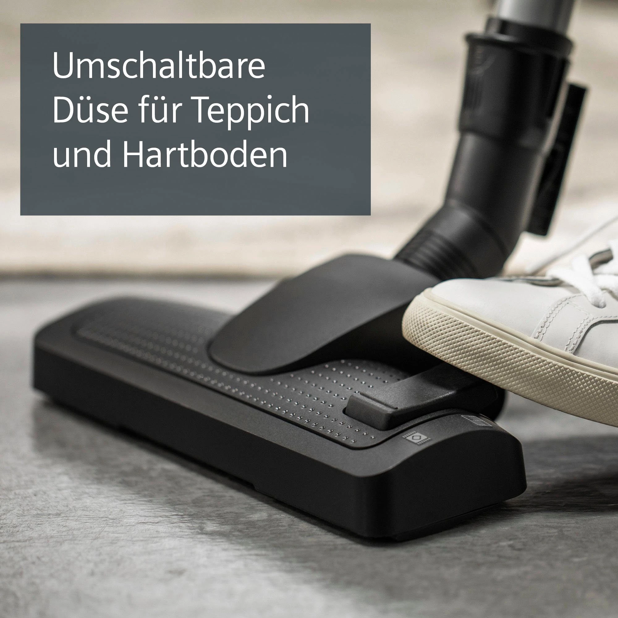 SIEMENS Bodenstaubsauger iQ300 plus VSP3T212, Made in Germany, Hygiene-Filter, kompakt, 900 W