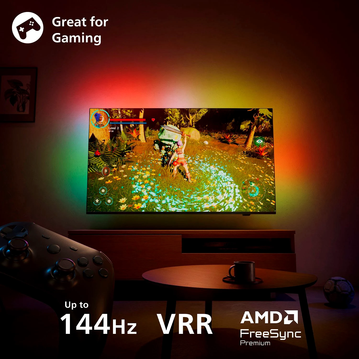 Philips 43PUS9000/12 QLED-Fernseher