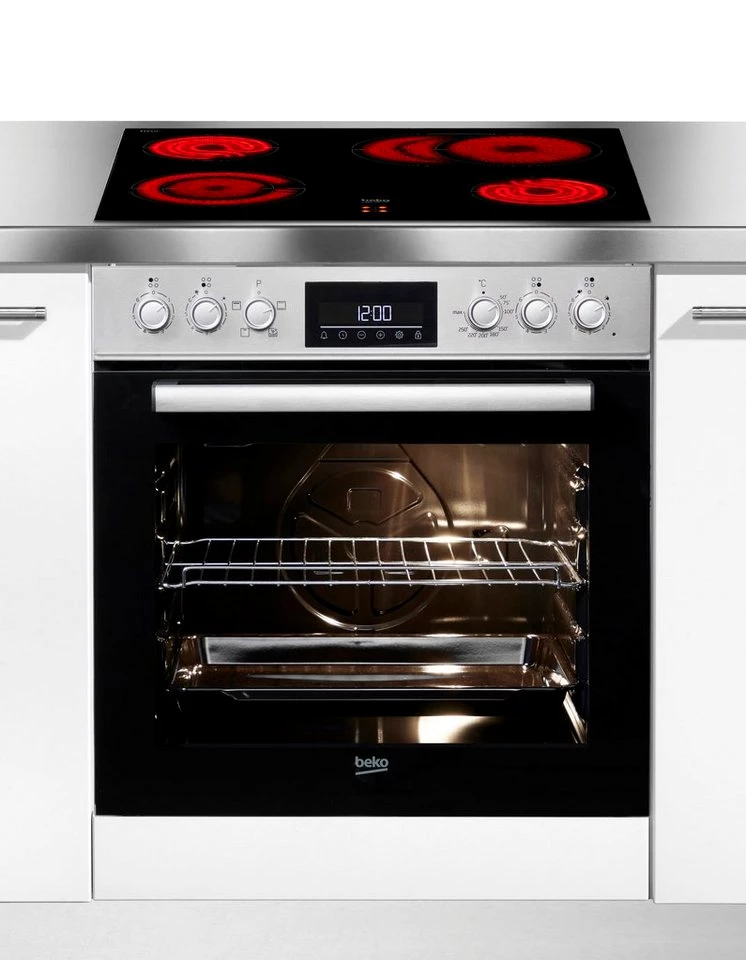 BEKO Elektro-Herd-Set BBUC1132T0X, Hydrolyse