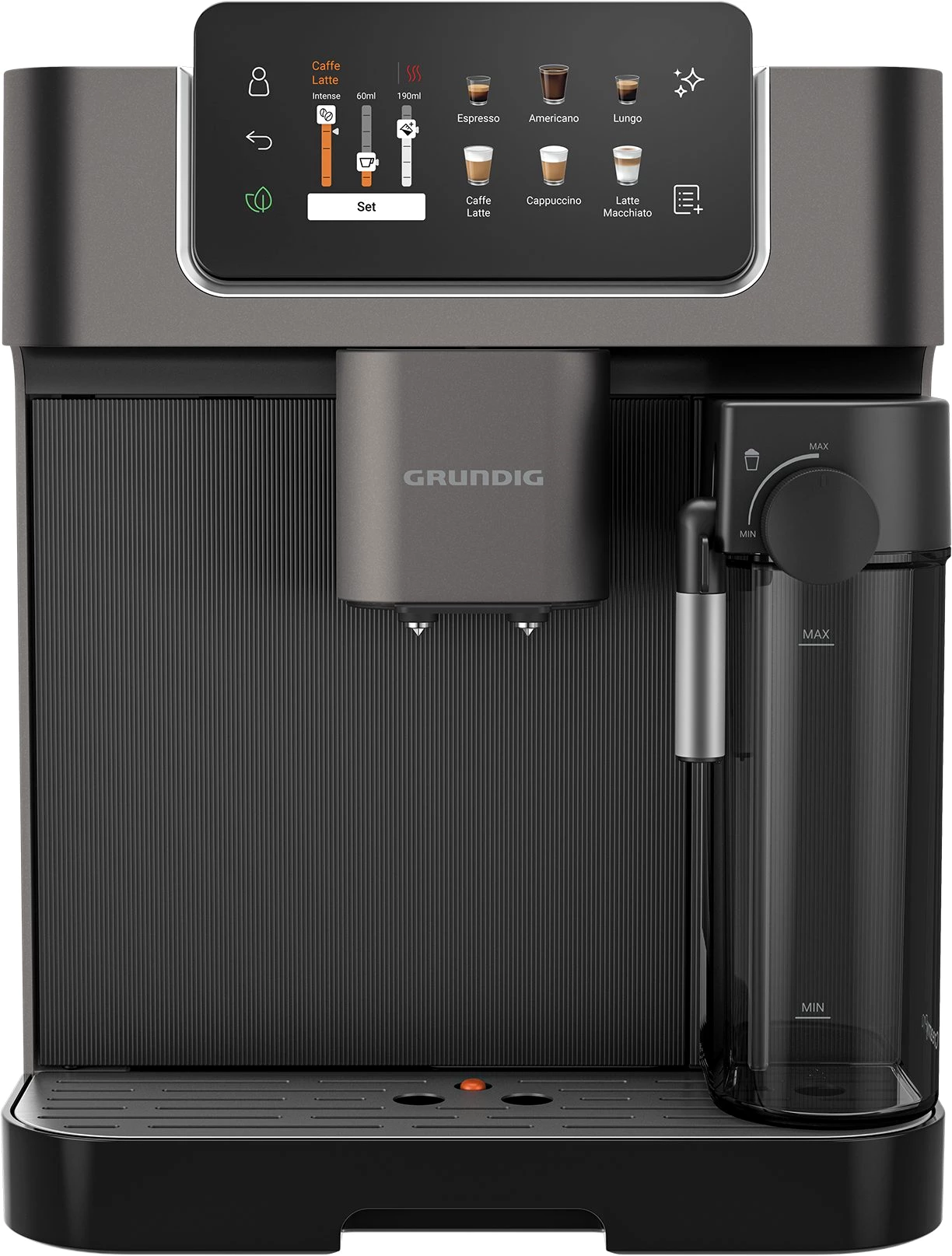 Grundig Kaffeevollautomat KVA 8230, Kaffeevollautomat mit App, 50+ Getränken & 19 Bar