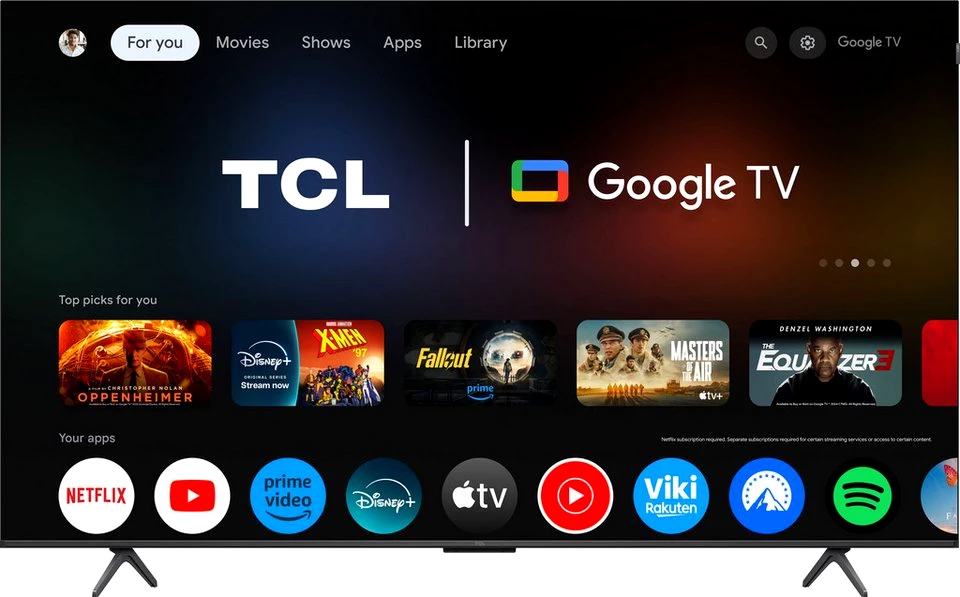 TCL 55P81KX2 QLED-Fernseher