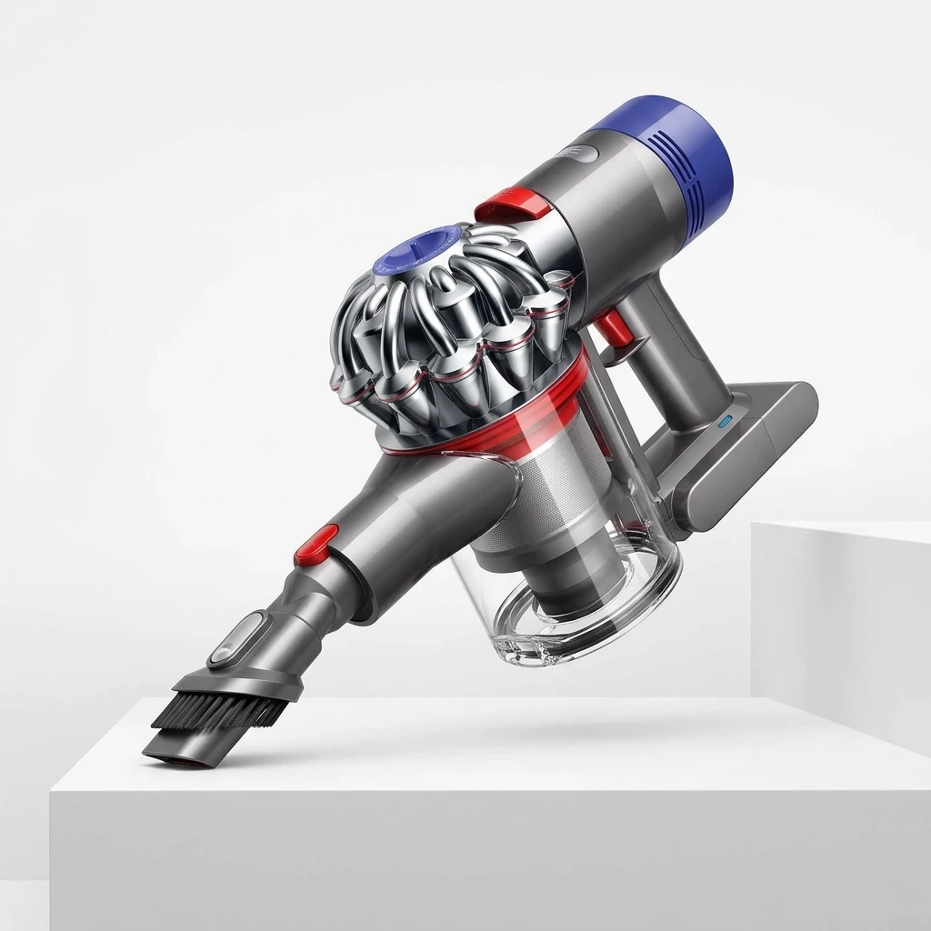 DYSON Akku-Hand-und Stielstaubsauger V8 Absolute, 425 W, beutellos, Haarentwirrungstechnologie