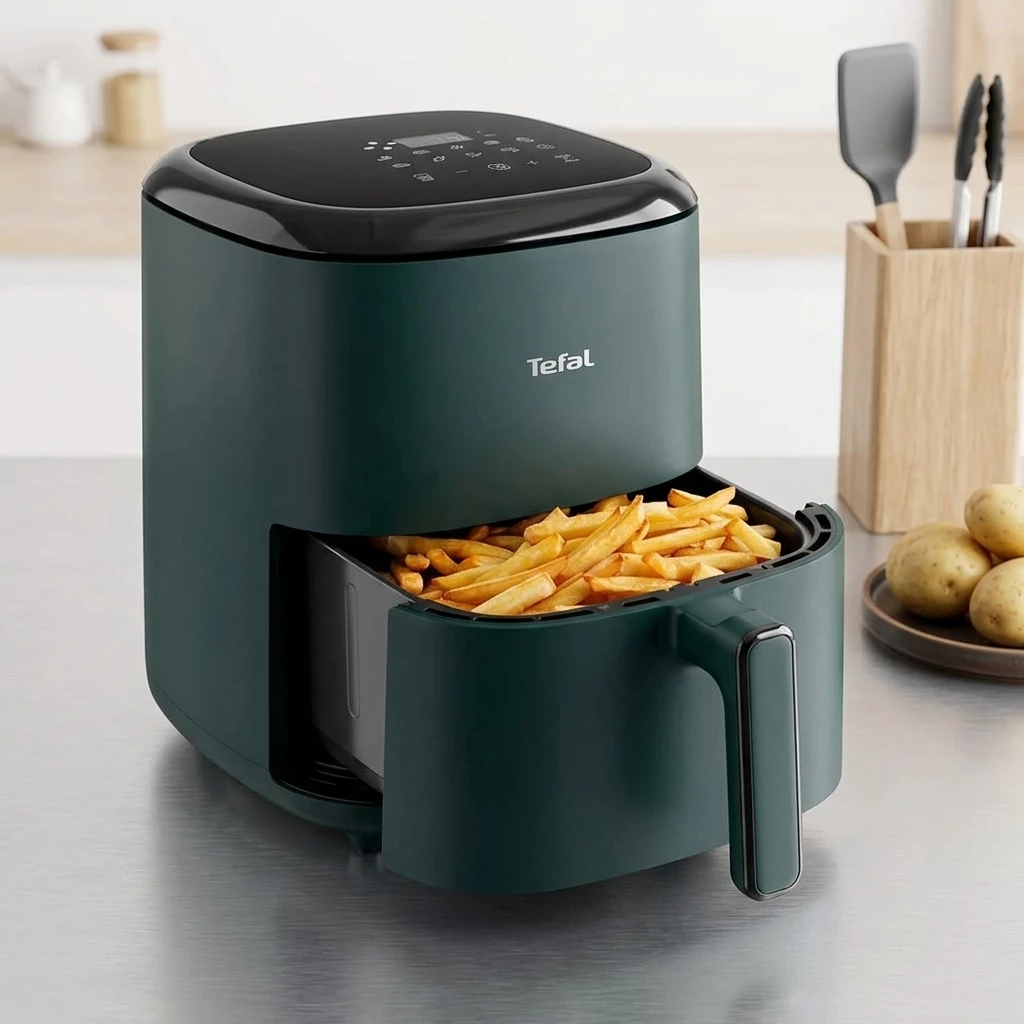 Tefal Heißluftfritteuse Easy Fry Max Digital EY2453, schnell & gesund mit wenig Öl