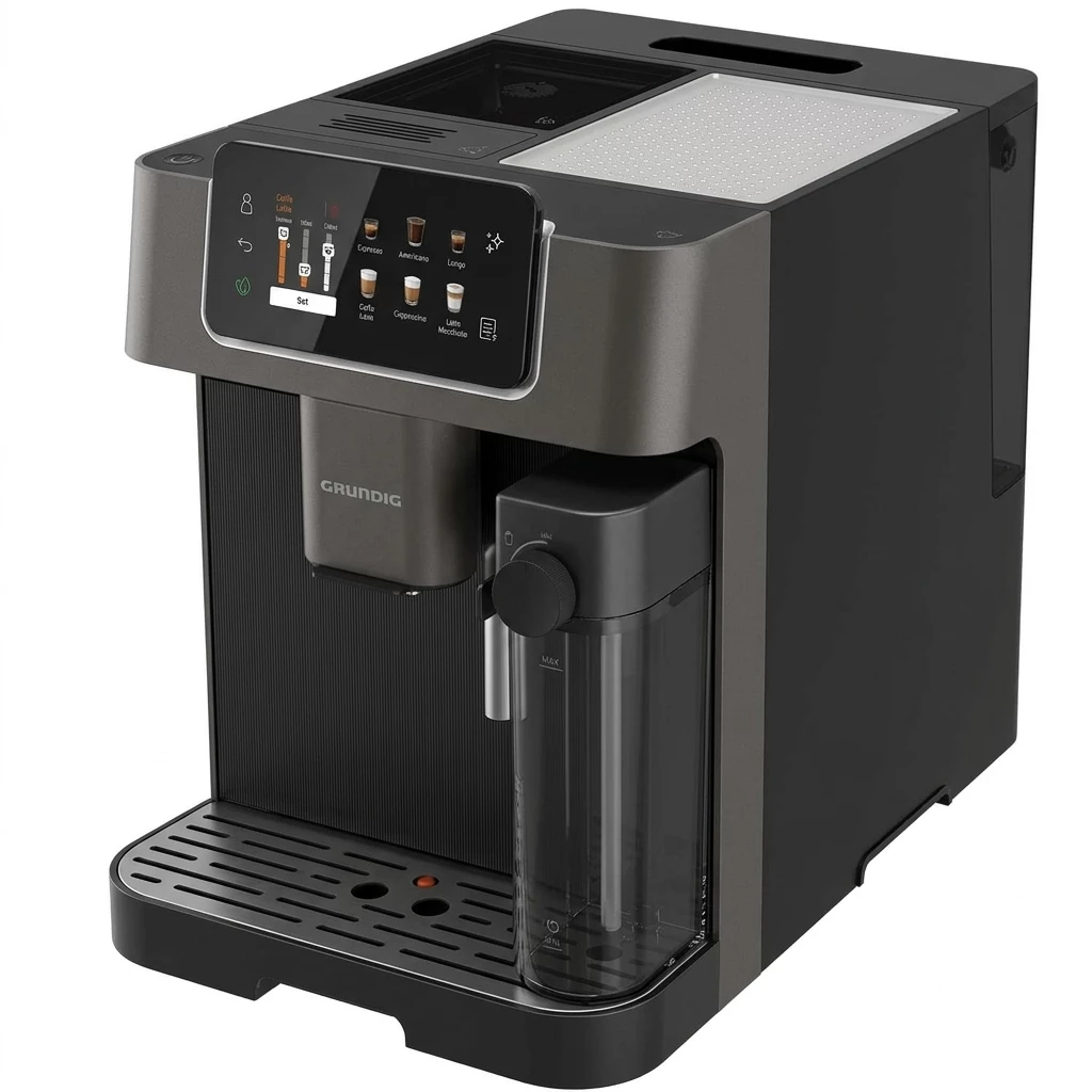 Grundig Kaffeevollautomat KVA 8230, Kaffeevollautomat mit App, 50+ Getränken & 19 Bar