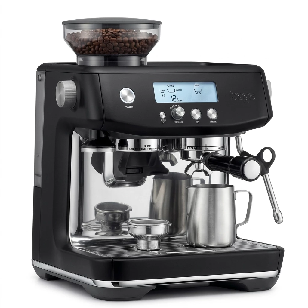Sage Espressomaschine »The Barista Pro, SES878BTR4EEU1«, Mattschwarz