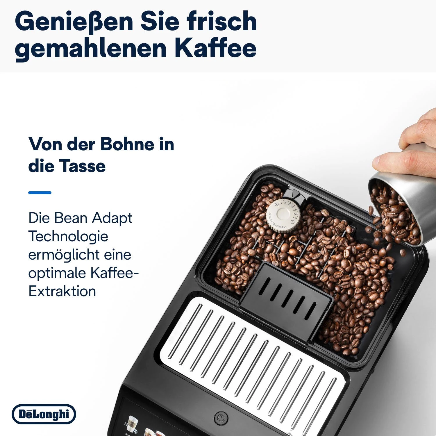 De'Longhi Kaffeevollautomat Eletta Explore Cold Brew ECAM450.86.T - 100 Rezepte , heiß & kalt
