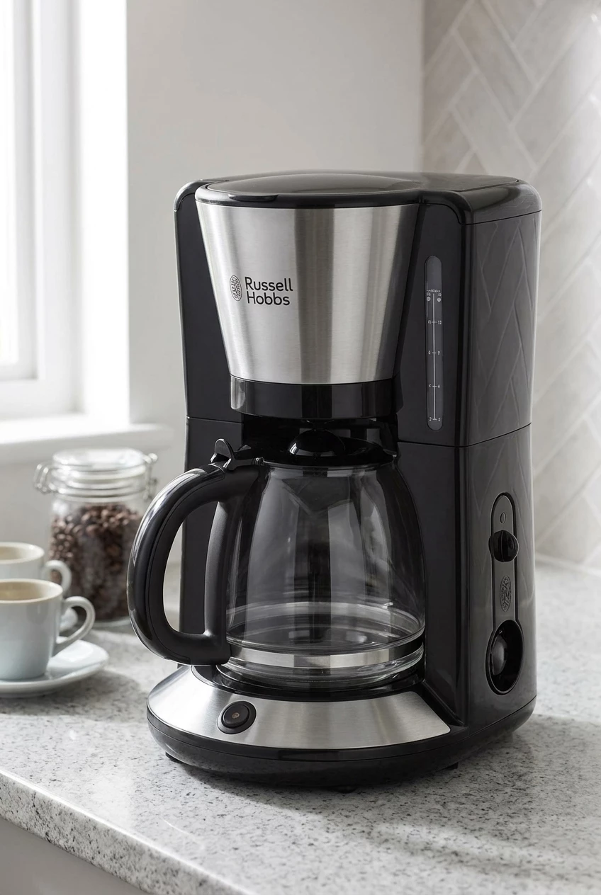 RUSSELL HOBBS Filterkaffeemaschine Adventure 24010-56, 1,25l Kaffeekanne, Papierfilter 1x4