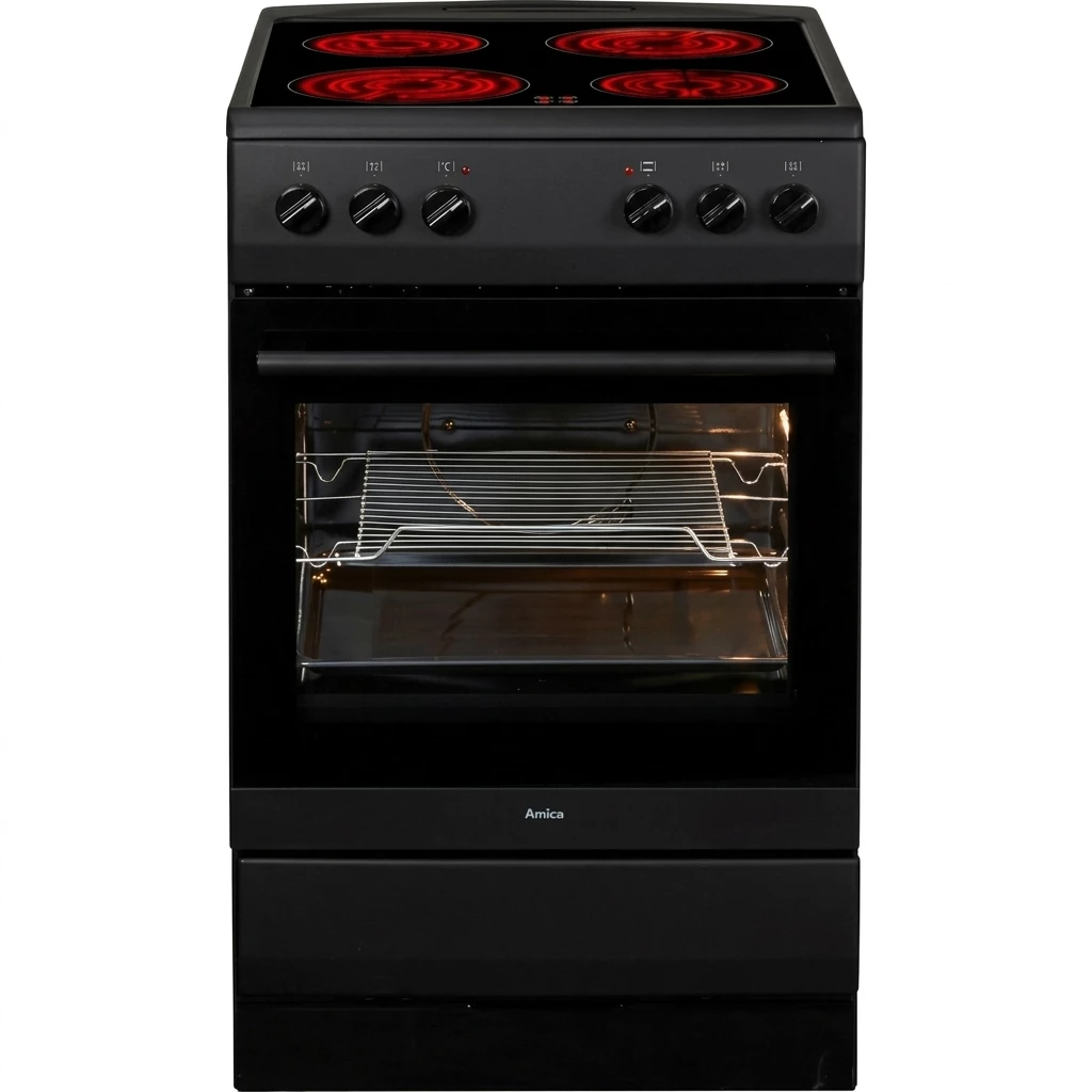 Amica Elektro-Standherd SHC 11509 SM, Steam Clean