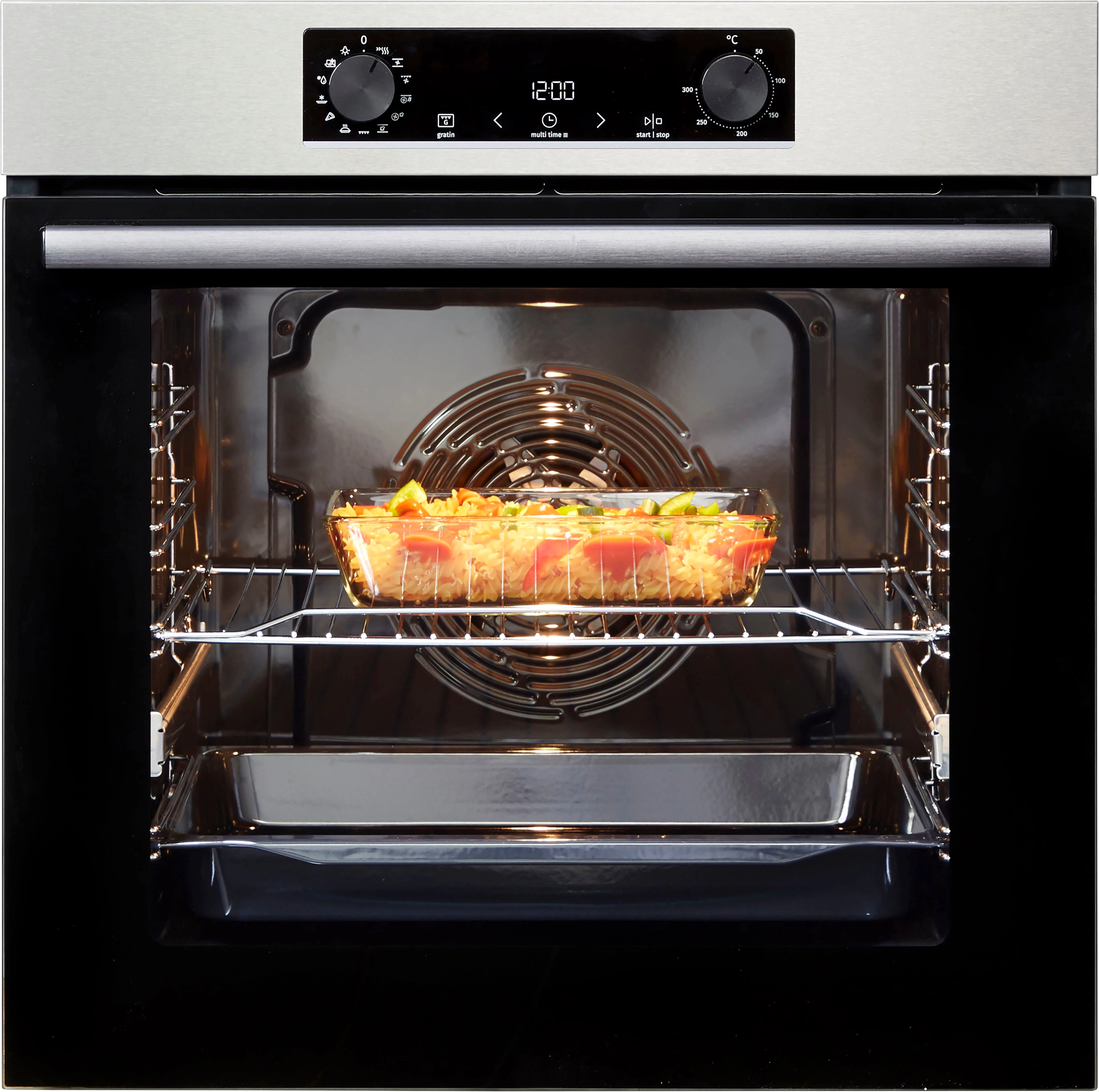GORENJE Backofen-Set Pacific Backofen-Set Basic Induktion 2021, mit 1-fach-Teleskopauszug
