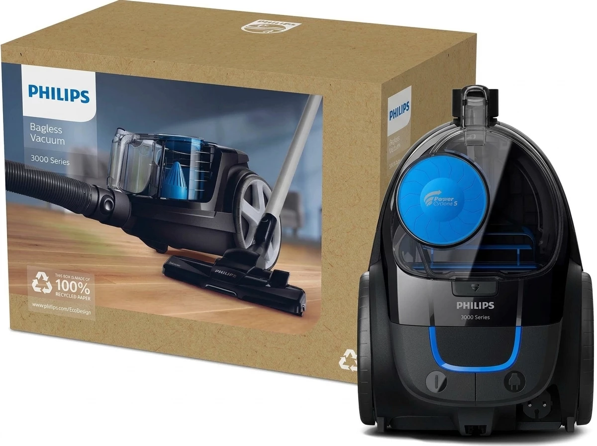 Philips Bodenstaubsauger FC9331/09 3000 Series, 900 W, beutellos, mit 1