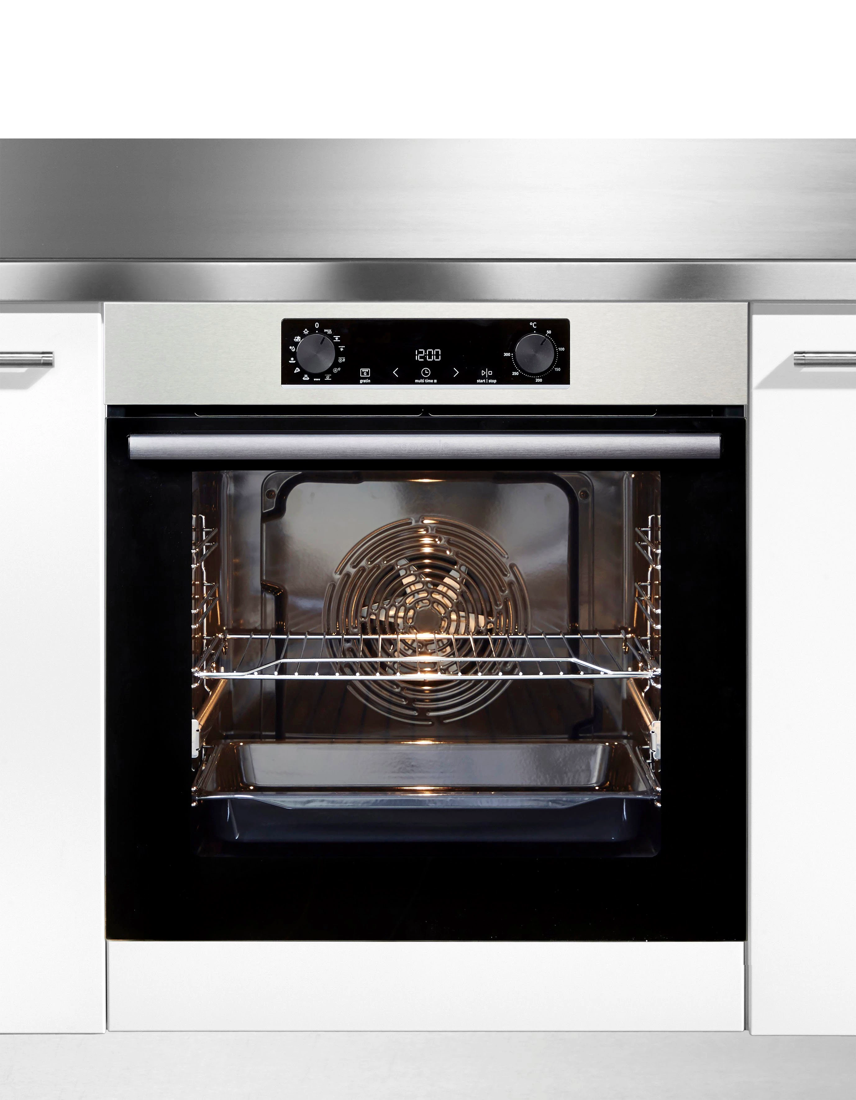 GORENJE Backofen-Set Pacific Backofen-Set Basic Induktion 2021, mit 1-fach-Teleskopauszug