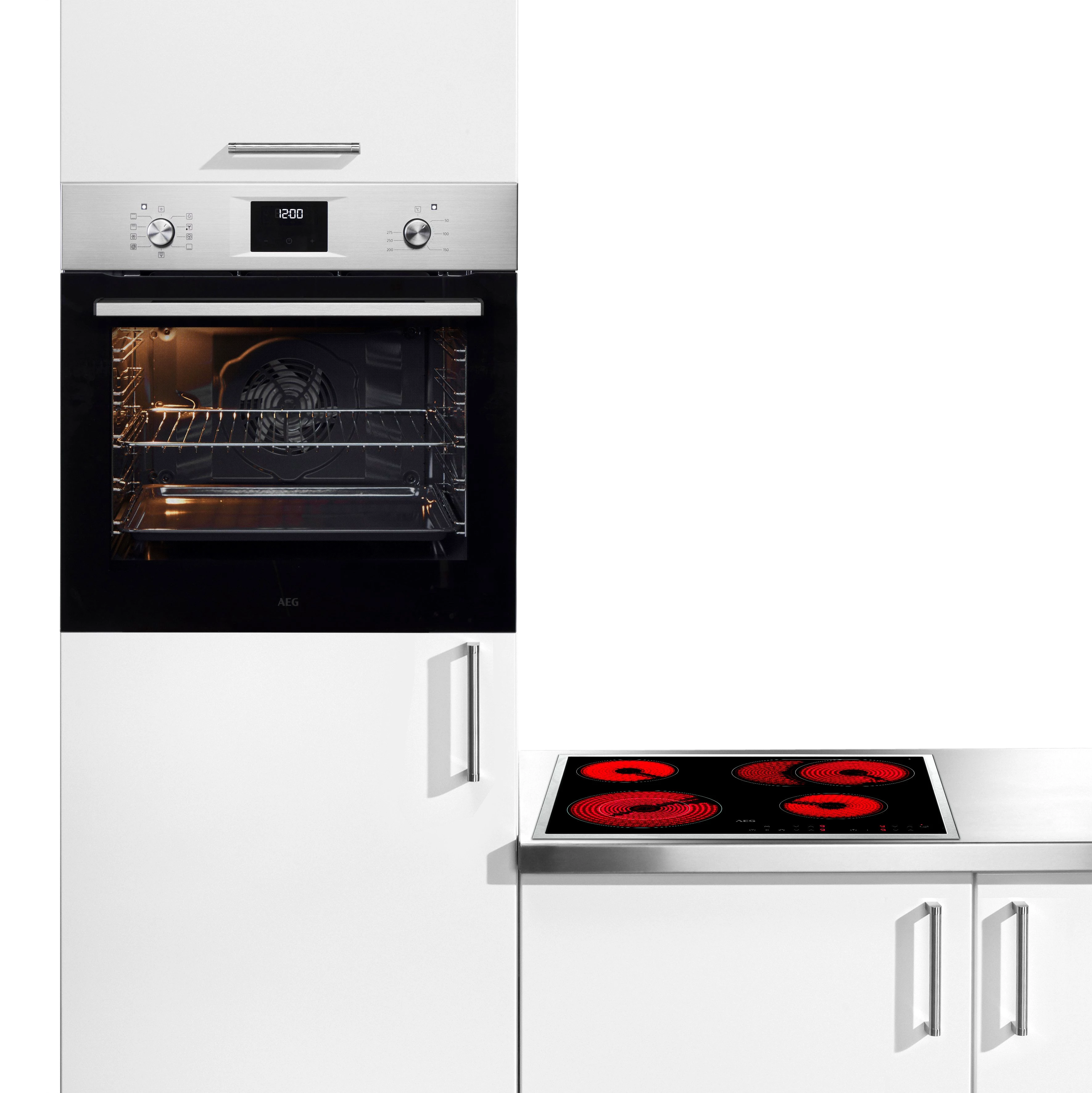AEG Backofen-Set HH25BSM, Aqua Clean