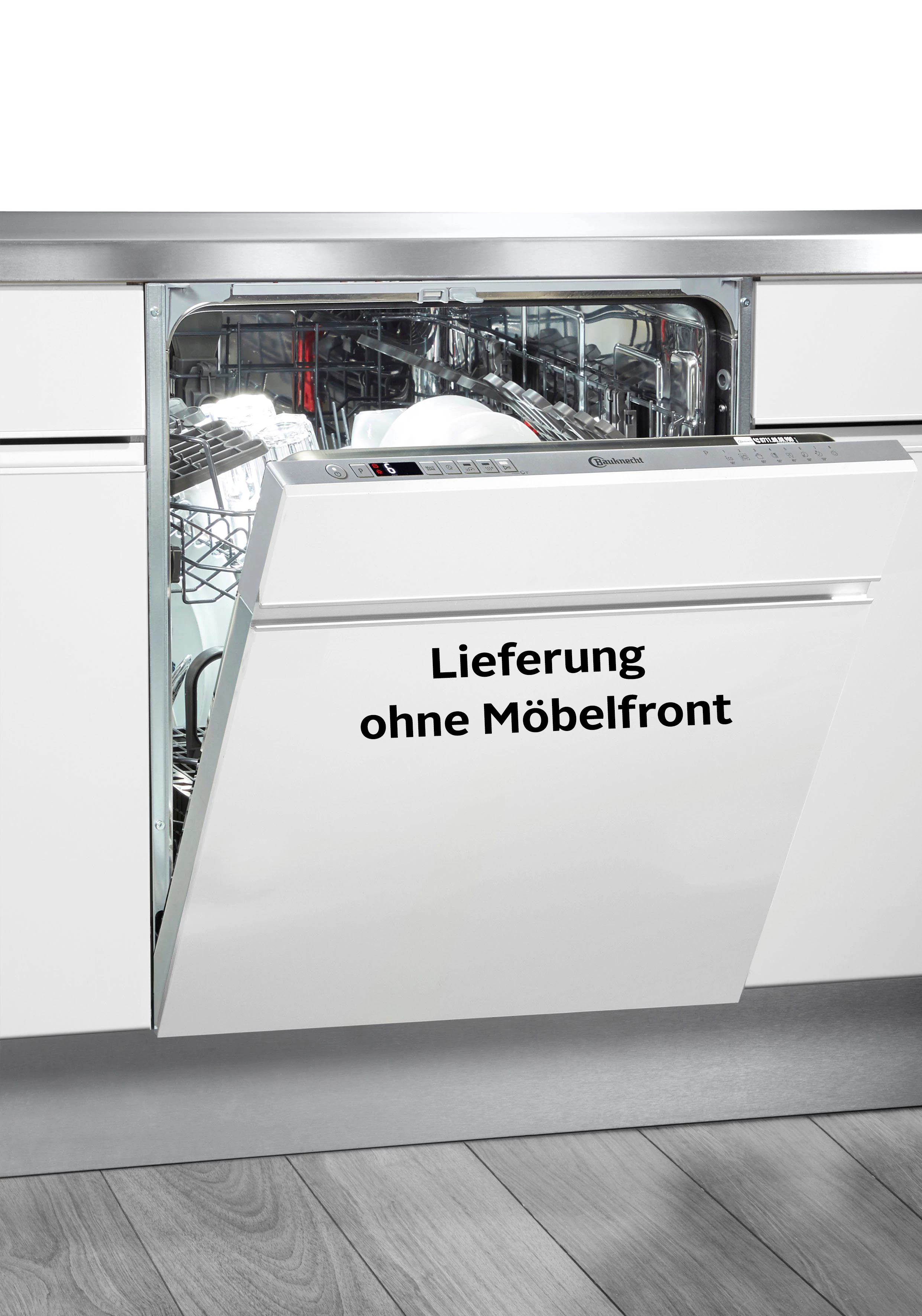 BAUKNECHT vollintegrierbarer Geschirrspüler OBIC ECOSTAR 5320, 14 Maßgedecke