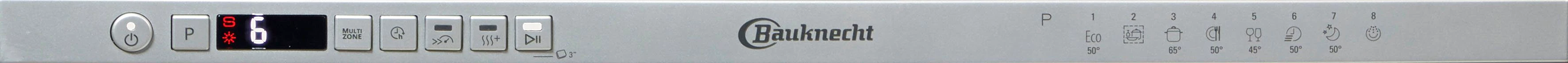 BAUKNECHT vollintegrierbarer Geschirrspüler OBIC ECOSTAR 5320, 14 Maßgedecke