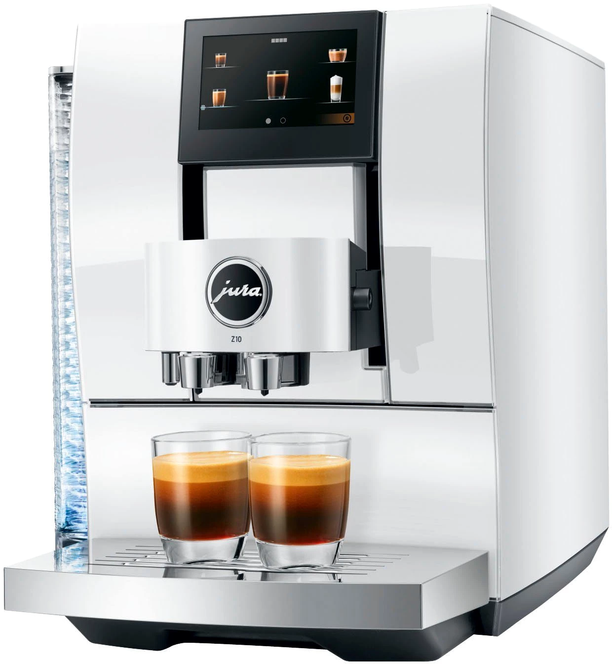 JURA Kaffeevollautomat 15410 Z10 Diamond White (EA), 51 Spezialitäten, Touch, Light & Cold Brew